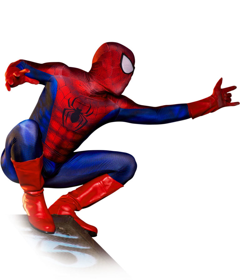 Spiderman party character for kids in nashville